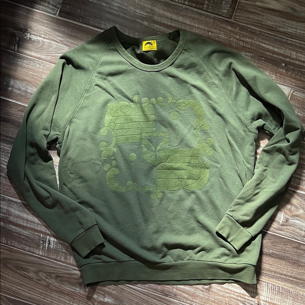 Olive Green Crewneck Sweater